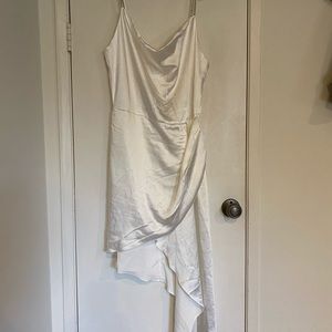 NWT Revolve Elliatt Jacinda White Satin Dress